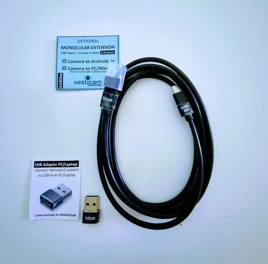 Vesticam Data Extension Lead (Monocular) 2m
